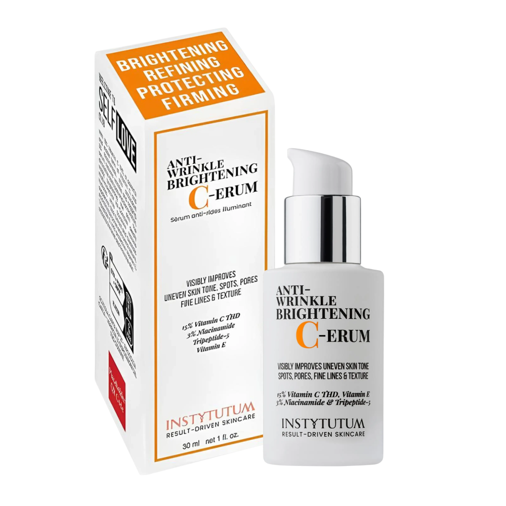 INSTYTUTUM ANTI-WRINKLE BRIGHTENING C-ERUM СУПЕРКОНЦЕНТРОВАНИЙ СЕРУМ З ВІТАМІНОМ С - фото №4 INSTYTUTUM ANTI-WRINKLE BRIGHTENING C-ERUM СУПЕРКОНЦЕНТРОВАНИЙ СЕРУМ З ВІТАМІНОМ С - фото №4